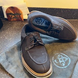G Fore / Peter Millar Pintuck Gallivanter in Espresso size 9.5